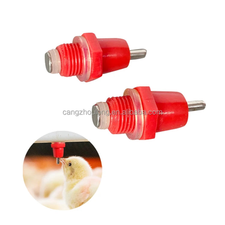 YYX LM106 Hot Sale Poultry Drinking Line Chicken Water Nipples Automatic Chicken Nipple Drinker