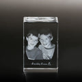 New Personalized Custom Picture K9 Carve Crystal Glass Photo Frame Clear Blank 3d Laser Engraving Crystal Cube for Birthday Gift