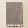 Classic Winter Eco-Friendly Wrinkle Resistant Organic 35% Cashmere 65% Australian Wool Skin-Friendly Home Textile Throw Blanket