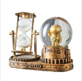 Nordic Creative Astronaut Hourglass Set up a Study Desktop Crystal Ball Home Decoration Astronaut Iron Decoration