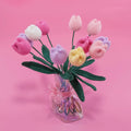 Acrylic Handmade Knitting Crochet Flower Gifts for Women