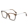 2024 Ready to Ship TR90 Computer Glasses Transparent Brown Cheap Anti Blue Light Glasses for Men