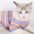 Wholesale Sleeved Designer Cotton Dog Sweater Shirt Clothes rainbow