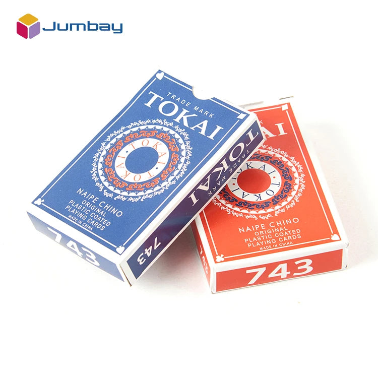 Custom Design Printed for Magic Trick Turkish Playing Cards Plastic Material Unique Game Playing Experience