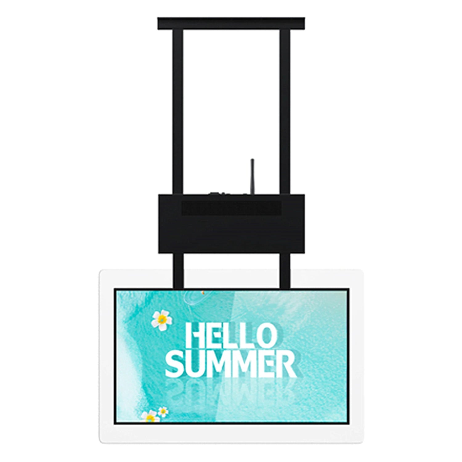 Digital Signage Window Facing 43 49 55 Inch Menu Board Display Lcd Indoor Advertising Double Sides Digital Screen