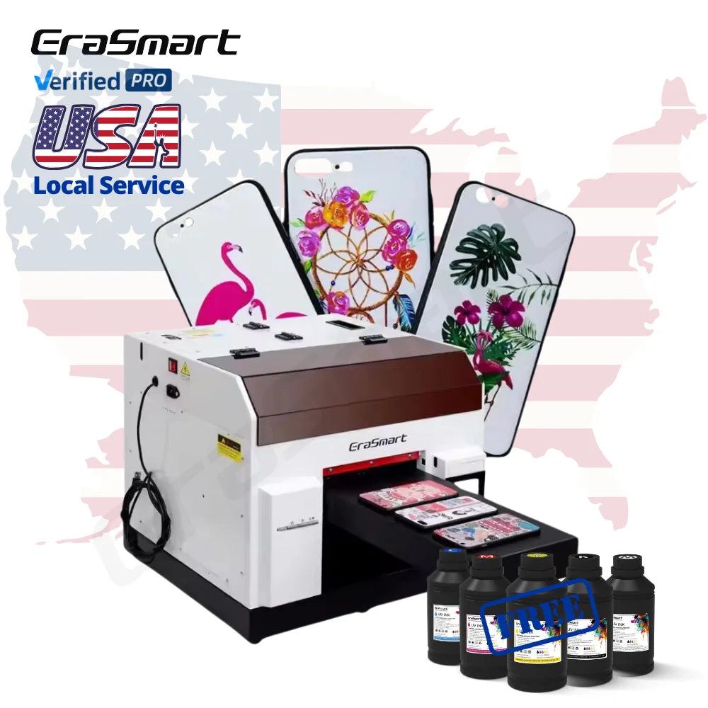 Erasmart A4 Anajet L800 Impresora Dtg M2 Printer Price with Brother Dtg Ink