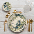 Wholesale Custom Dinner Plate Set Bone China Dishes Plates Dinnerware Catering Buffet Plates Tableware