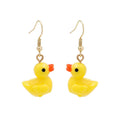 Fashion Jewelry Earrings Silicone Little Yellow Duck Stud Earrings Statement Earrings for Women 2023 Jewelry