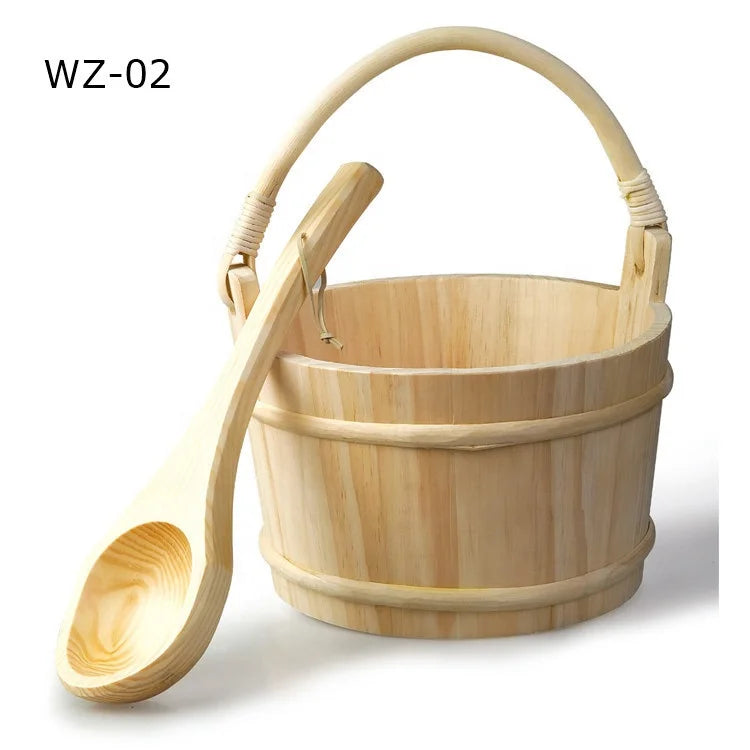 Sauna Bucket and Ladle