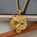 Zeadear Vintage Animal-Shaped Gold Plated Stainless Steel Charms Pendant for Unisex Gift Made in Guangdong
