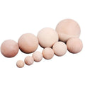 Round Decoration Wooden Bead 50mm  55mm 60mm 70mm 80mm 90mm Wood Balls Bead in Bulk with Hole