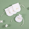 Wholesale Recyclable Blue Velvet Flannel Jewellery Pouch 9x9 Favour Wedding Stitched Logo for Gemstone & Watch