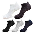 Men's Women's Athletic Running Ankle Socks Low Cut Cushioned Anti-Blister Tab Sports Socks for Spring Knitted with Logo on Cuff