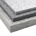 25mm 100% Polyester Fiber Recycled Acoustic Wall Panel PET Felt Panel for Office and Home