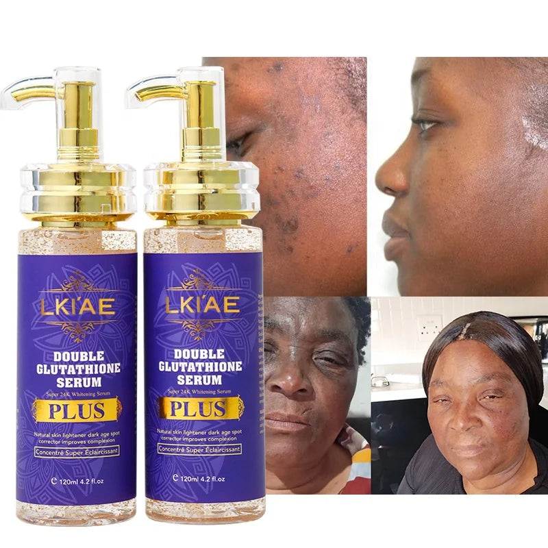 Private Label Illuminating Cellulite Skin Tightening Firming Facial Body Anti-Wrinkle Anti Aging 24K Gold Face Serum