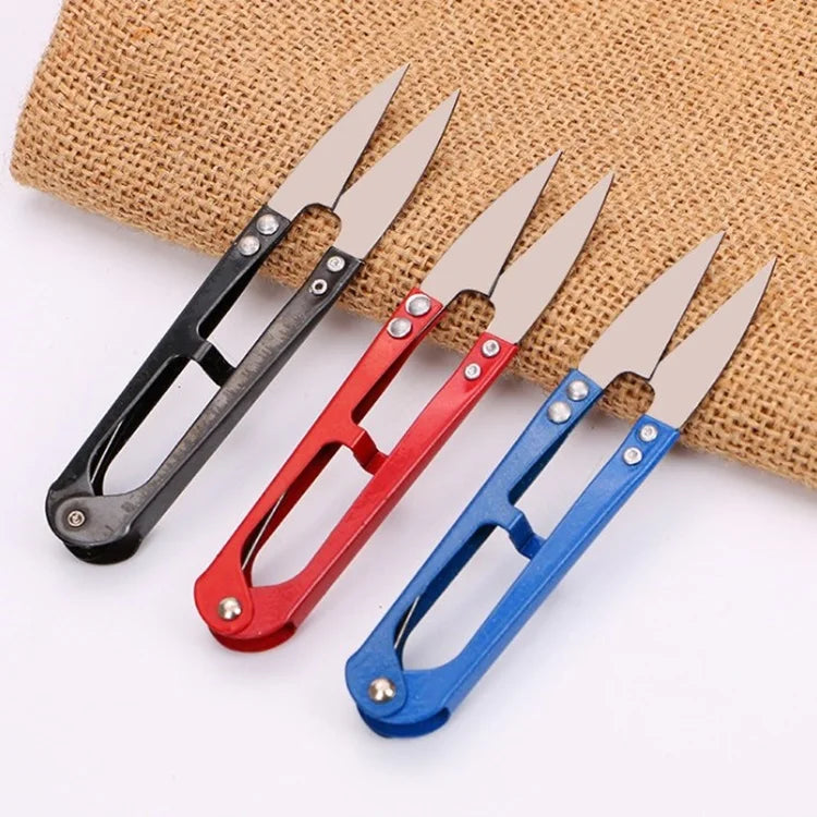 Random Color Craft 4'' Sewing Thread Snips Cutting Scissors Trimming Nipper Yarn Scissor Cutter for Stitch Craft & DIY