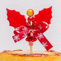 Wholesale Magic Lights SEDEX Approved Plastic Christmas Cake Topper & Decorative Picks with Customizable Size & Shape