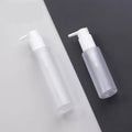 Hot Sales Luxury White PET Plastic Bottle 100ml-200ml Frosted Lotion Pump for Face Cream Shampoo Eye Cream