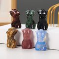 Wholesale Crystal Female Model Healing Stones Hand Caved Crystal Women Body Crystal Craft
