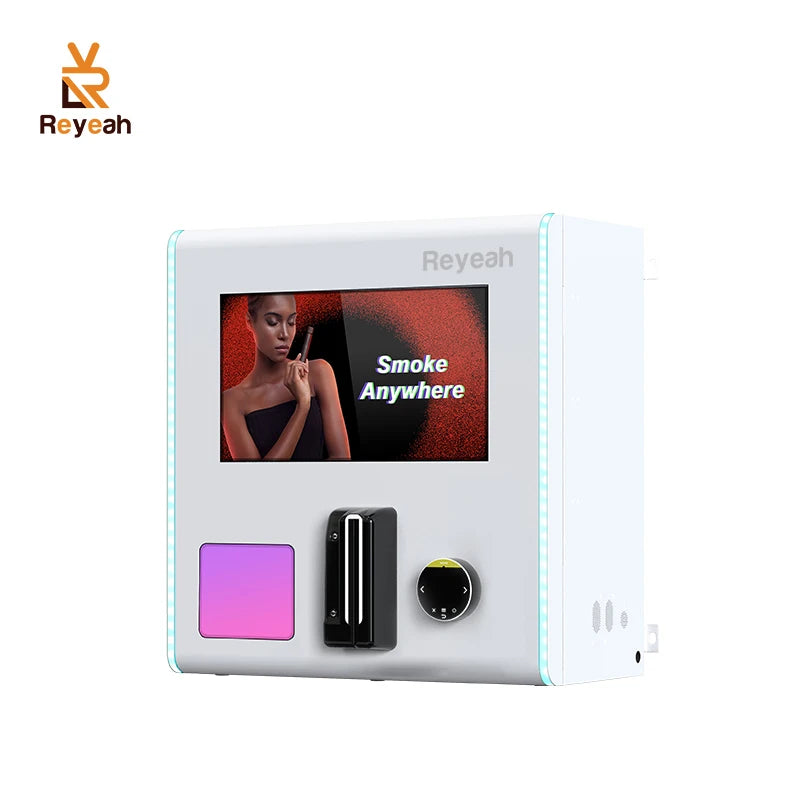 Tabletop Mini Touch Screen Vending Machine Narrow Age Verification Vending Machine for Smoking Product