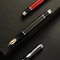 High Quality Colorful Carbon Fiber Design Pen Luxury OEM Design Metal Fountain Pen