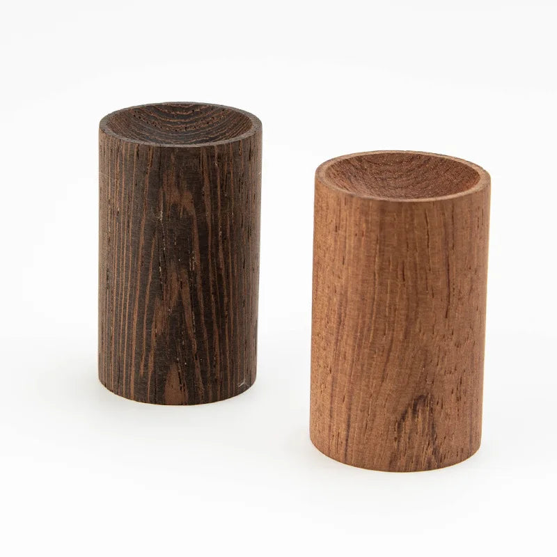 Handmade Office Fragrance Wood Cylinder Aromatherapy Hand Table Desk Diffuser Wooden Essential Oil Diffuser for Home Decor
