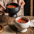 Hot Sale Round Shape China Dinnerware Home Hotel Restaurant Modern Dinner Tableware Customized White Soup Bowl