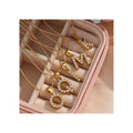 Ladies Collar Luxury Delicate 26 Letter Inlaid Pearl Simple Necklace Kadin Kolye 18KGold Plated Snake Bone Chain Necklace