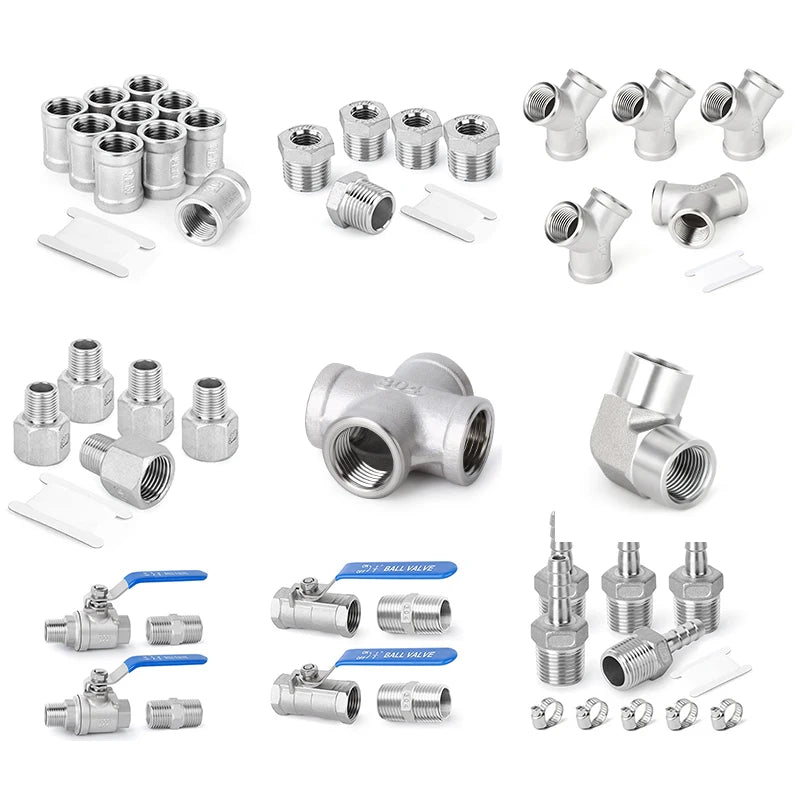 LongDing Factory Price BEP 3/4" to 2" DN10 to DN150 Fitting Control Stainless Steel 304 316 Tube Elbow Tri Clamp Pipe Fitting