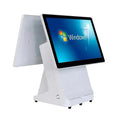 15-15.6" Touch Screen POS Terminal Cash Register Checkout Counter Built-in Printer with LED8/VFD220/2nd Display