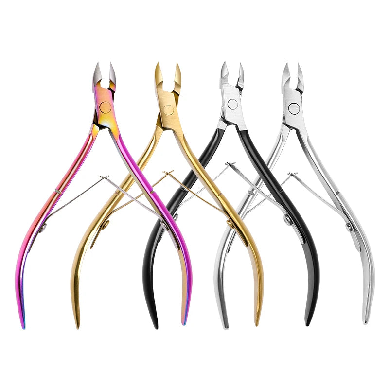 Stainless Steel Nail Tools Professional Manicure Cuticle Trimmer Clipper Nail Cuticle Nipper for Home and Salon