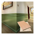 Customized WPC Waterproof Eco-Friendly Wall Panel for Hotel & Office Decoration Modern Fluted Design 200x9mm 5-Year Warranty