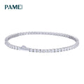 GRA Certification 2mm-2.5mm Moissanite Luxury Jewelry 925 Sterling Silver Moissanite Diamond Iced Out Tennis Bracelet