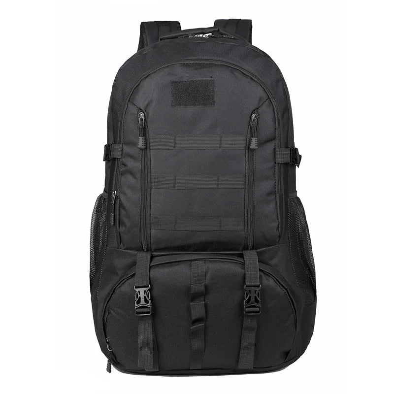 QXMOVING Customized Logo Men Outdoor Camping Rucksack Molle System Waterproof Tactical Backpack With Computer Interlayer