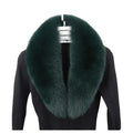 MWFur Fashion Luxury Fox Fur Collar Scarf for Women MS.minshu Factory Custom Made Fox Fur Collar for Winter Jacket