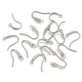 Stainless Steel Titanium Steel Fishing Line Semi-Finished Diamond Ear Hook French Romantic Fashion Basic Connector Earhook
