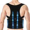 Breathable Women Men Back Lumbar Support Shoulder Improve Back Pain Relief Brace Provide Posture Corrector