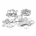 6-30mm Stainless Steel Charms Round Dog Tag Pendant Stamping Blanks Pendants for Necklaces DIY Jewelry Making