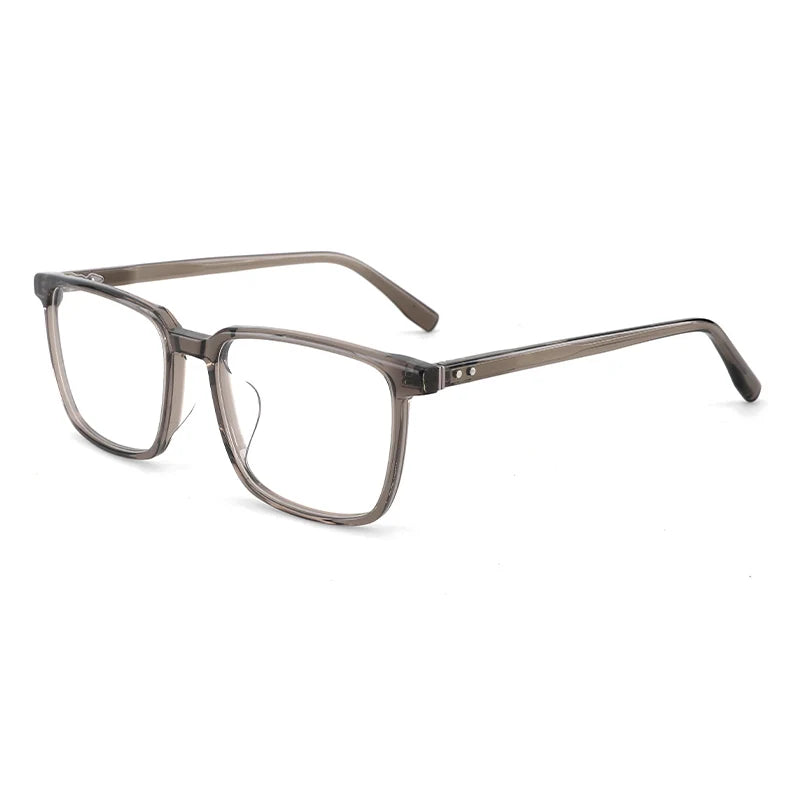 New Design Custom Logo Fashionable Metal Spectacle Acetate Frame Optical Glasses Frames