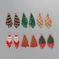 Handmade Environmental Friendly Customizable Boho Jewelry Christmas element Bohemian Rice Beads Seed Bead Long Fringe Earrings