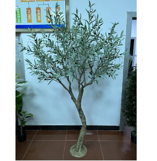 Custom Sizes Plastic Olive Trees Decorative Large  OliveTree Artificial Trees