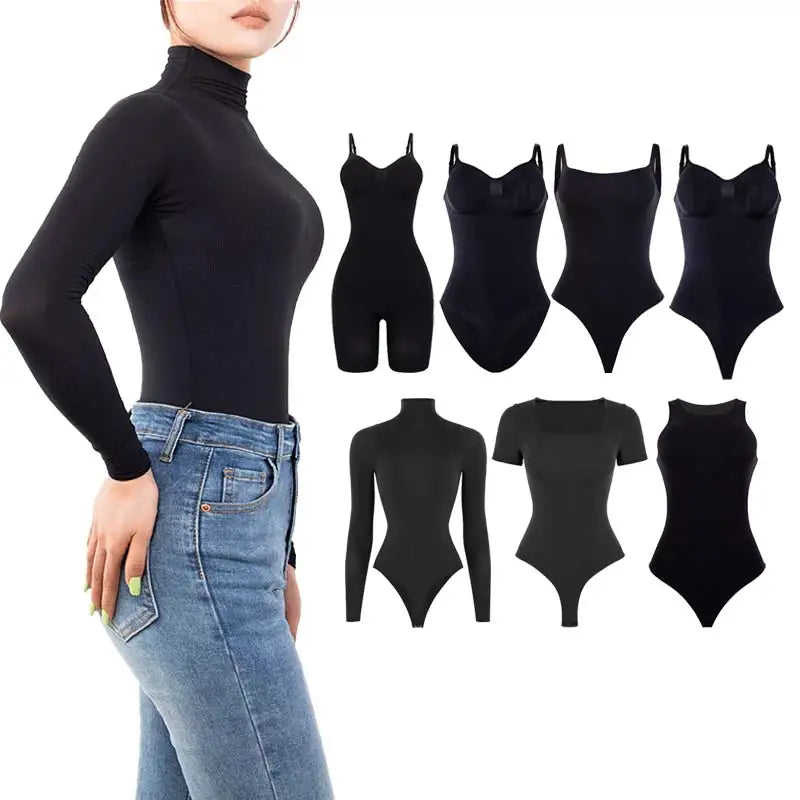 Tummy Control Thong Bodysuit Butt Lifter Shapewear Breathable Reductoras Jumpsuits Playsuits Colombianas Waists Shapewear