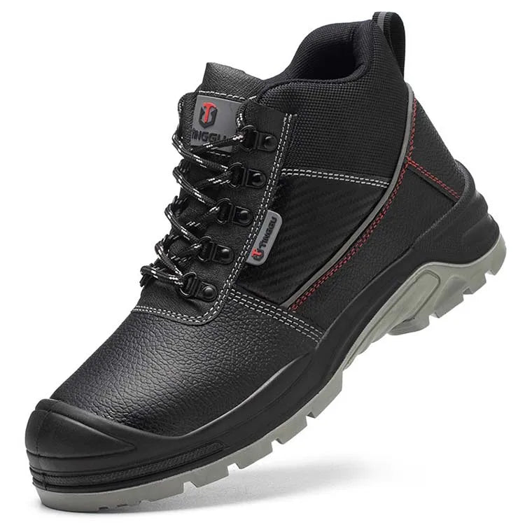 Men's High Quality Steel Toe Safety Shoes Protective Leather Upper Winter Season Factory Appropriate for Both Men Women Turkey