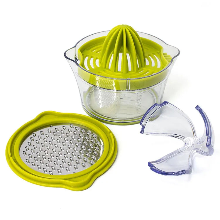 Jumbo Plastic Extractor Press Tool Lime Citrus Orange Juicer Safe Hand Manual Lemon Squeezer with 400ml