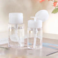 100ml 150ml 200ml PET Recovery Plastic Pump Dispenser Nail Polish Makeup Remover Bottle with Cleaner Press