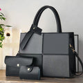 New Three Piece Set High Capacity Women's Bags Fashion Daily Use Casual  with Zipper Handbag