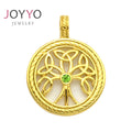 2025 Latest Design Personality Custom Made Logo Jewelry Charms Wholesale Hollow Tree of Life Pendants