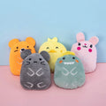 New Cartoon Plush Pet Toy with Crinkle Paper Sound - Bite-Resistant & Interactive Cat/Dog Teaser