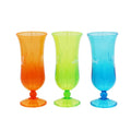 Plastic Drinking Glasses Acrylic Unbreakable Plastic Hurricane Glasses Cocktail