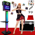 Welcome Camera Photobooth Shell Touch Screen Portable Selfie DSLR Photo Booth Machine Compatible With Printer for Home Party